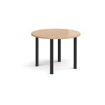 DAMS Circular radial leg meeting table-12941