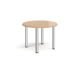 DAMS Circular radial leg meeting table-12944