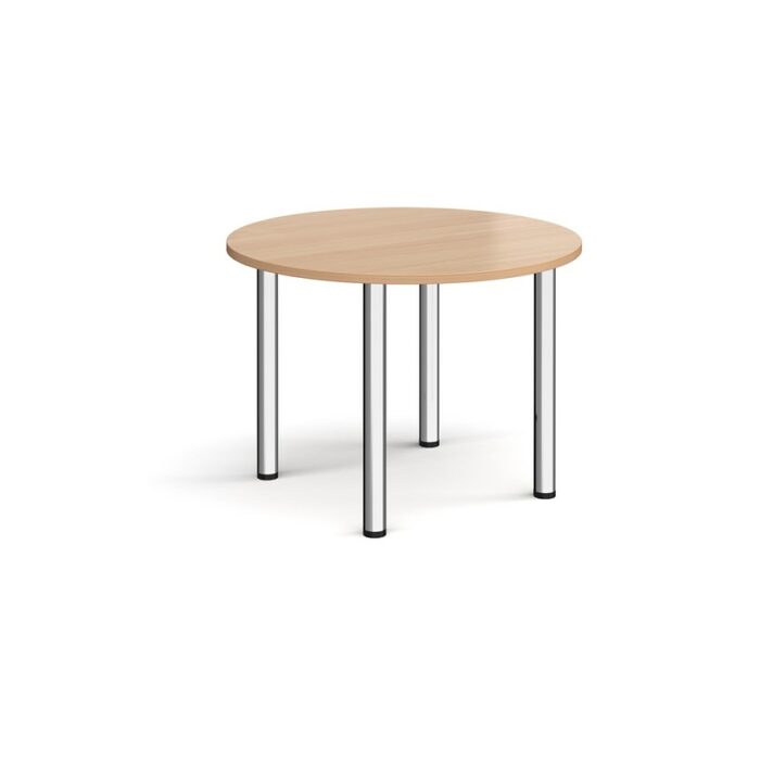 DAMS Circular radial leg meeting table-12944