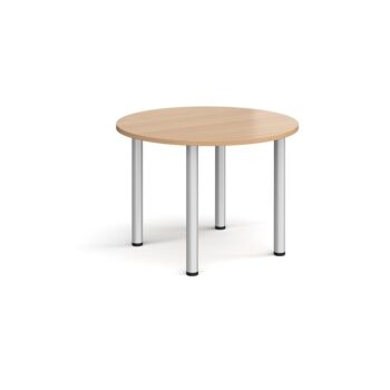 DAMS Circular radial leg meeting table-0