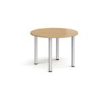 DAMS Circular radial leg meeting table-12927