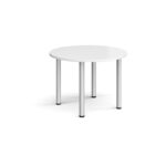 DAMS Circular radial leg meeting table-12937