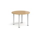 DAMS Circular radial leg meeting table-12939