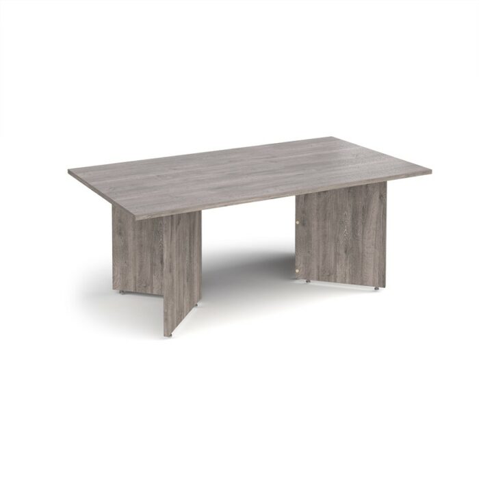 DAMS Arrow head leg rectangular boardroom table 1800mm x 1000mm-34229