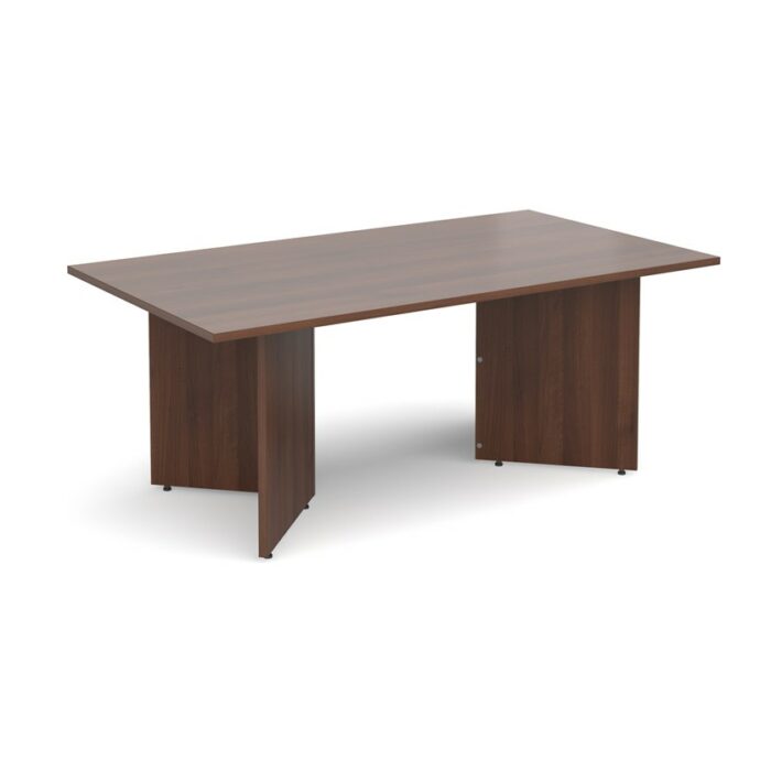 DAMS Arrow head leg rectangular boardroom table 1800mm x 1000mm-34227
