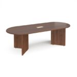 DAMS Arrow head leg radial end boardroom table-34261
