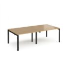 DAMS Adapt II rectangular boardroom table 2400mm x 1200mm-34075