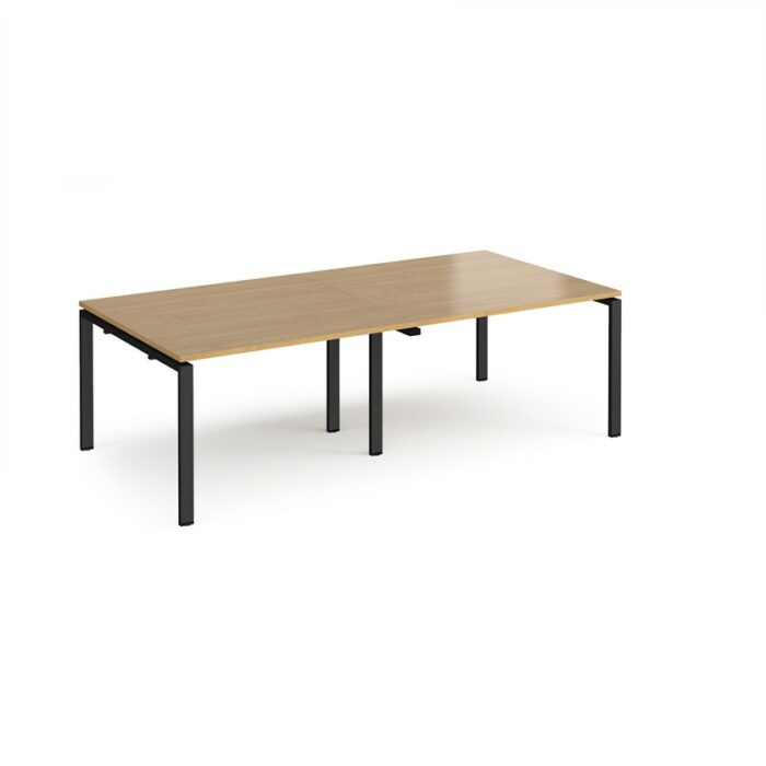 DAMS Adapt II rectangular boardroom table 2400mm x 1200mm-34075