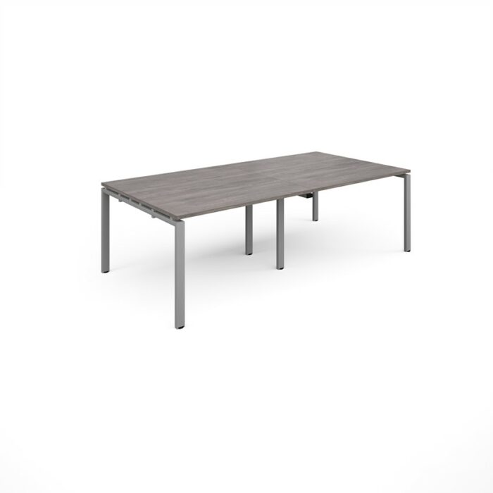 DAMS Adapt II rectangular boardroom table 2400mm x 1200mm-34071