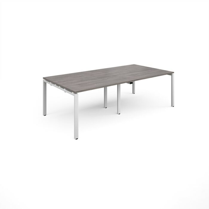 DAMS Adapt II rectangular boardroom table 2400mm x 1200mm-34079