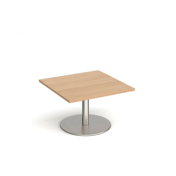 DAMS Monza square coffee table with flat round-34629