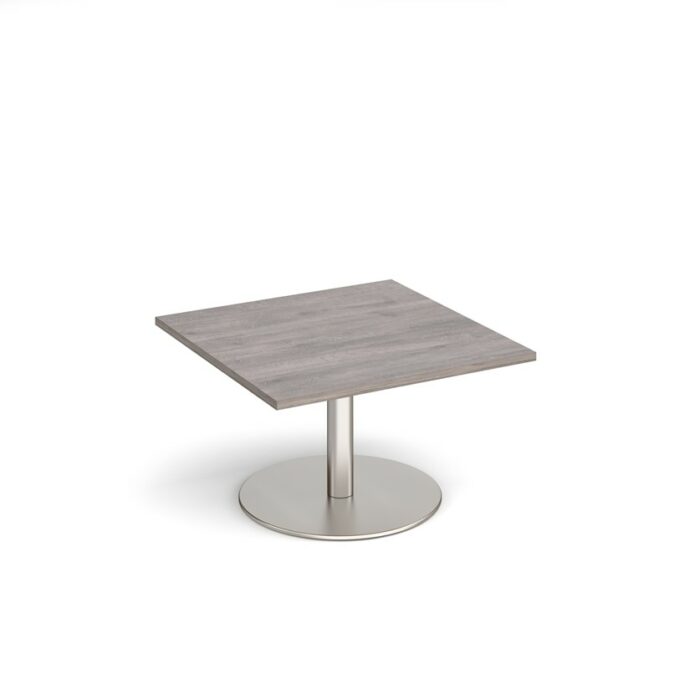 DAMS Monza square coffee table with flat round-34626