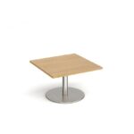 DAMS Monza square coffee table with flat round-34627