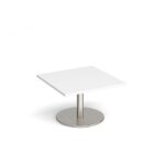 DAMS Monza square coffee table with flat round-34628