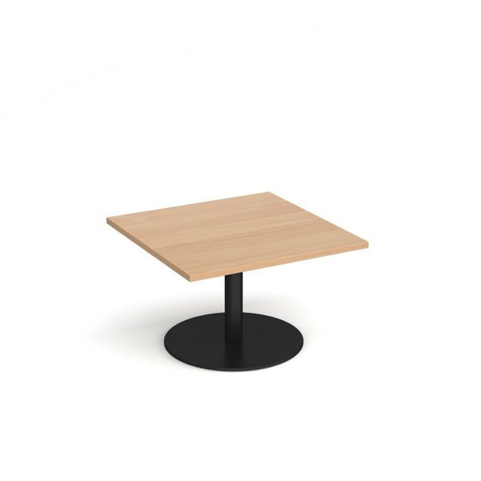 DAMS Monza square coffee table with flat round-34621