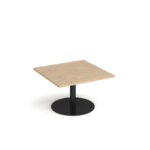 DAMS Monza square coffee table with flat round-34625