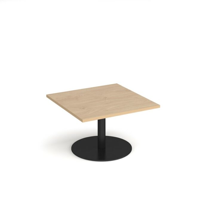 DAMS Monza square coffee table with flat round-34625