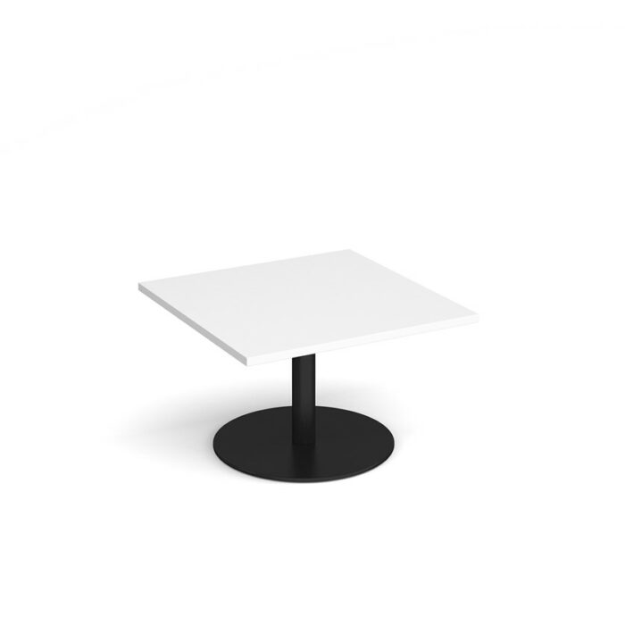 DAMS Monza square coffee table with flat round-34620