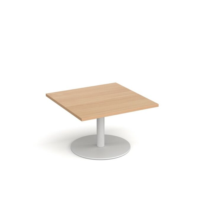 DAMS Monza square coffee table with flat round-34634