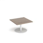 DAMS Monza square coffee table with flat round-34635