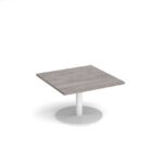 DAMS Monza square coffee table with flat round-34633