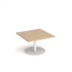 DAMS Monza square coffee table with flat round-34637