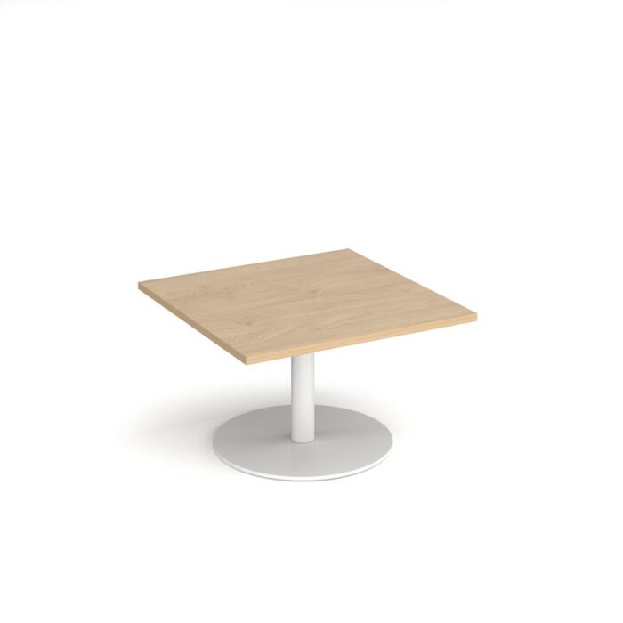 DAMS Monza square coffee table with flat round-34637