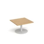 DAMS Monza square coffee table with flat round-34636