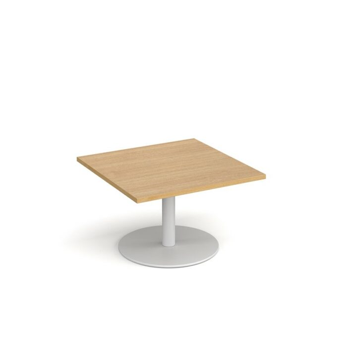 DAMS Monza square coffee table with flat round-34636