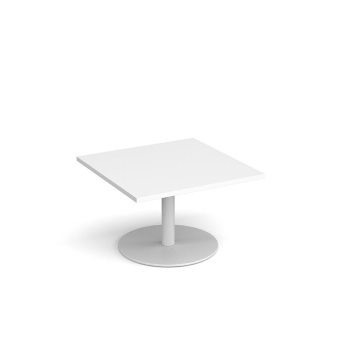 DAMS Monza square coffee table with flat round-34632