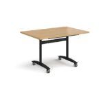 DAMS Rectangular deluxe fliptop meeting table-12477
