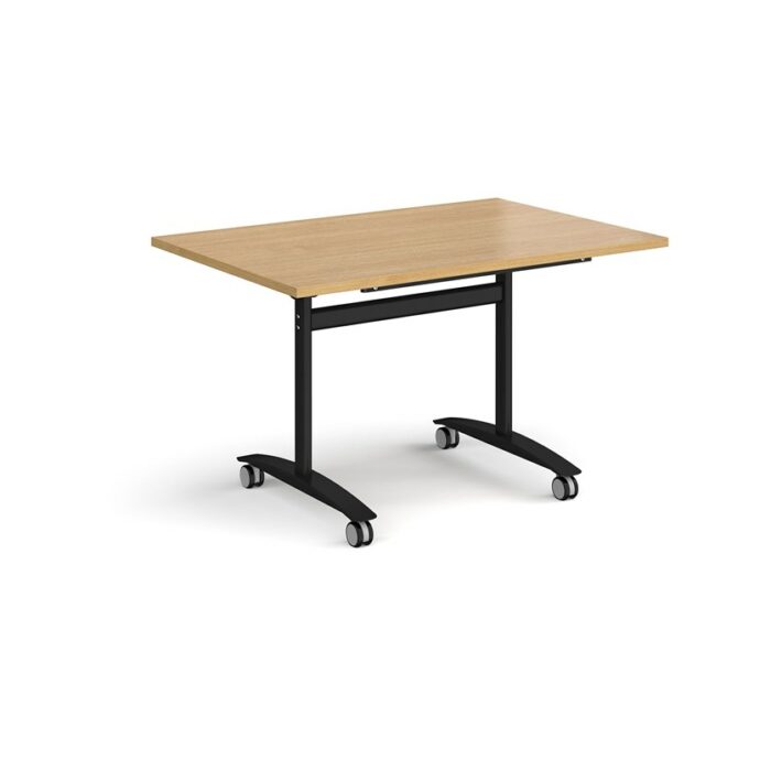 DAMS Rectangular deluxe fliptop meeting table-12477