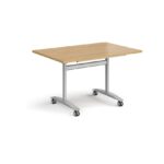 DAMS Rectangular deluxe fliptop meeting table-12470