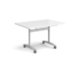 DAMS Rectangular deluxe fliptop meeting table-12482