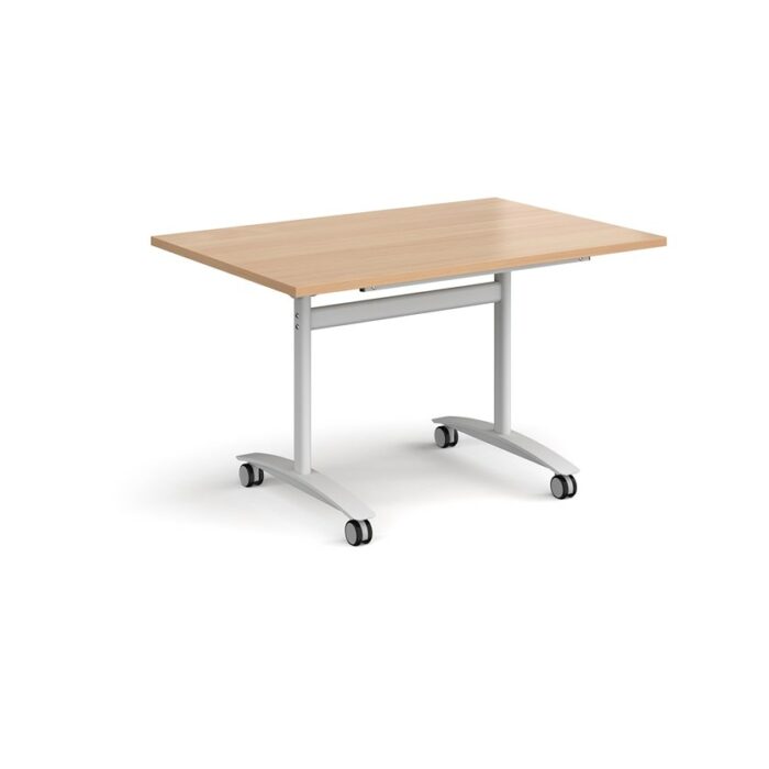 DAMS Rectangular deluxe fliptop meeting table-12471