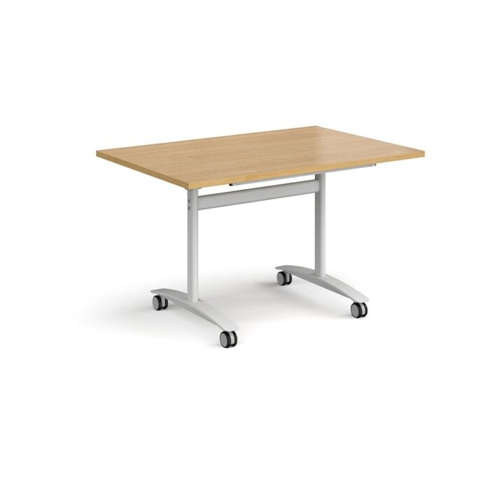 DAMS Rectangular deluxe fliptop meeting table-12479