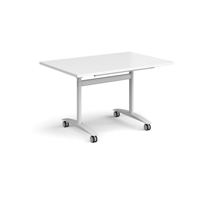 DAMS Rectangular deluxe fliptop meeting table-12476