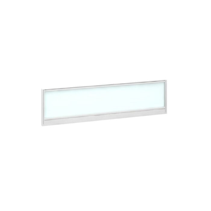 DAMS Straight glazed desktop screen-13827