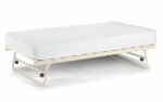 Julian Bowen metal Versailles Underbed Trundle stone white-0