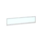 DAMS Straight glazed desktop screen-13826
