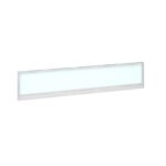 DAMS Straight glazed desktop screen-13830