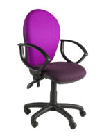 Alliance RIMP Round Back Operator Chair (Twin Lever on Castors)-13005