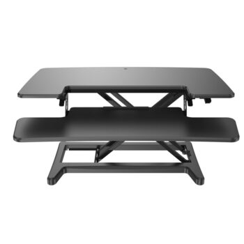 DAMS Sora height adjustable sit stand workstation for desks-0