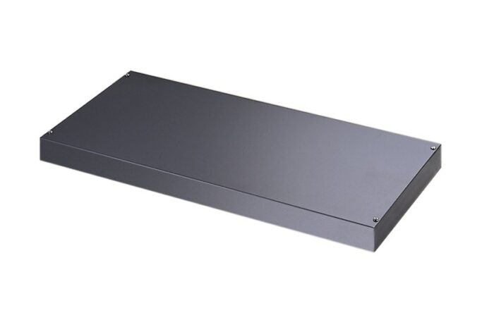 DAMS Plain steel shelf internal fitment for systems storage - graphite grey-0