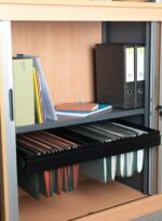 DAMS Lateral filing frame internal fitment for systems storage - graphite grey-11677
