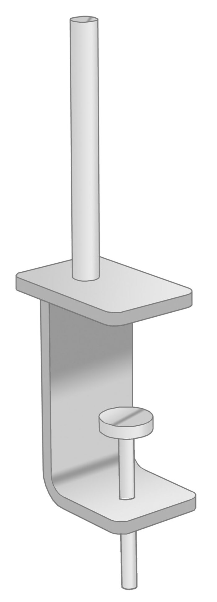DAMS Universal screen brackets for desktops 15mm-36mm (pair)-0