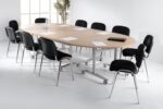 DAMS Rectangular deluxe fliptop meeting table-12467