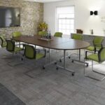 DAMS Rectangular fliptop meeting table-12521