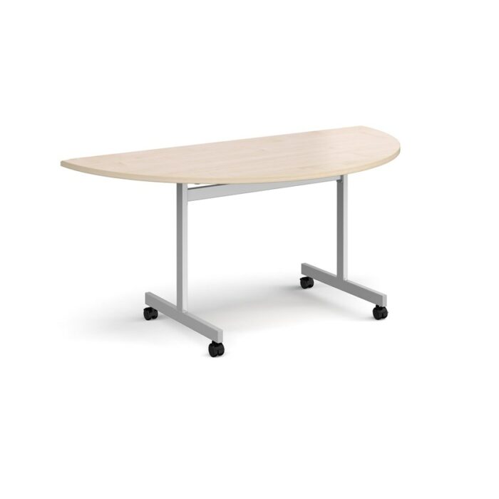 DAMS Semi circular fliptop meeting table-12536
