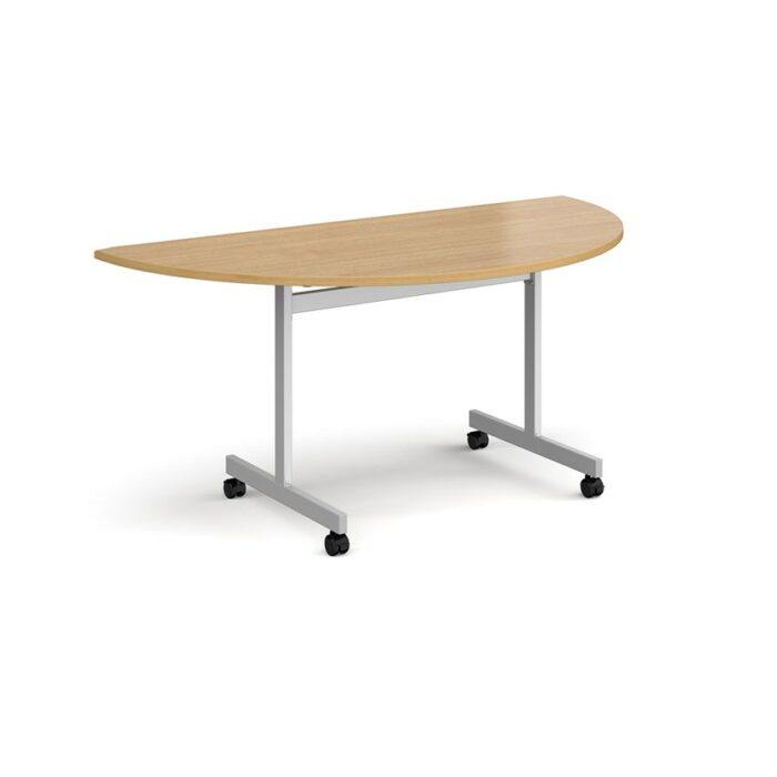 DAMS Semi circular fliptop meeting table-12532